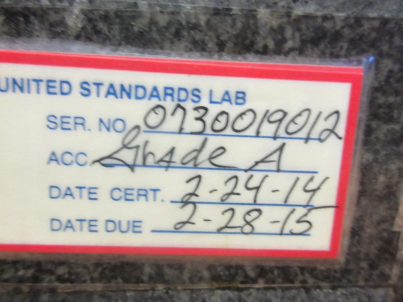 TRU-STONE GRANITE INSPECTION SURFACE PLATES 24X18X4 GRADE A 2″ LIP 24X14X2.25