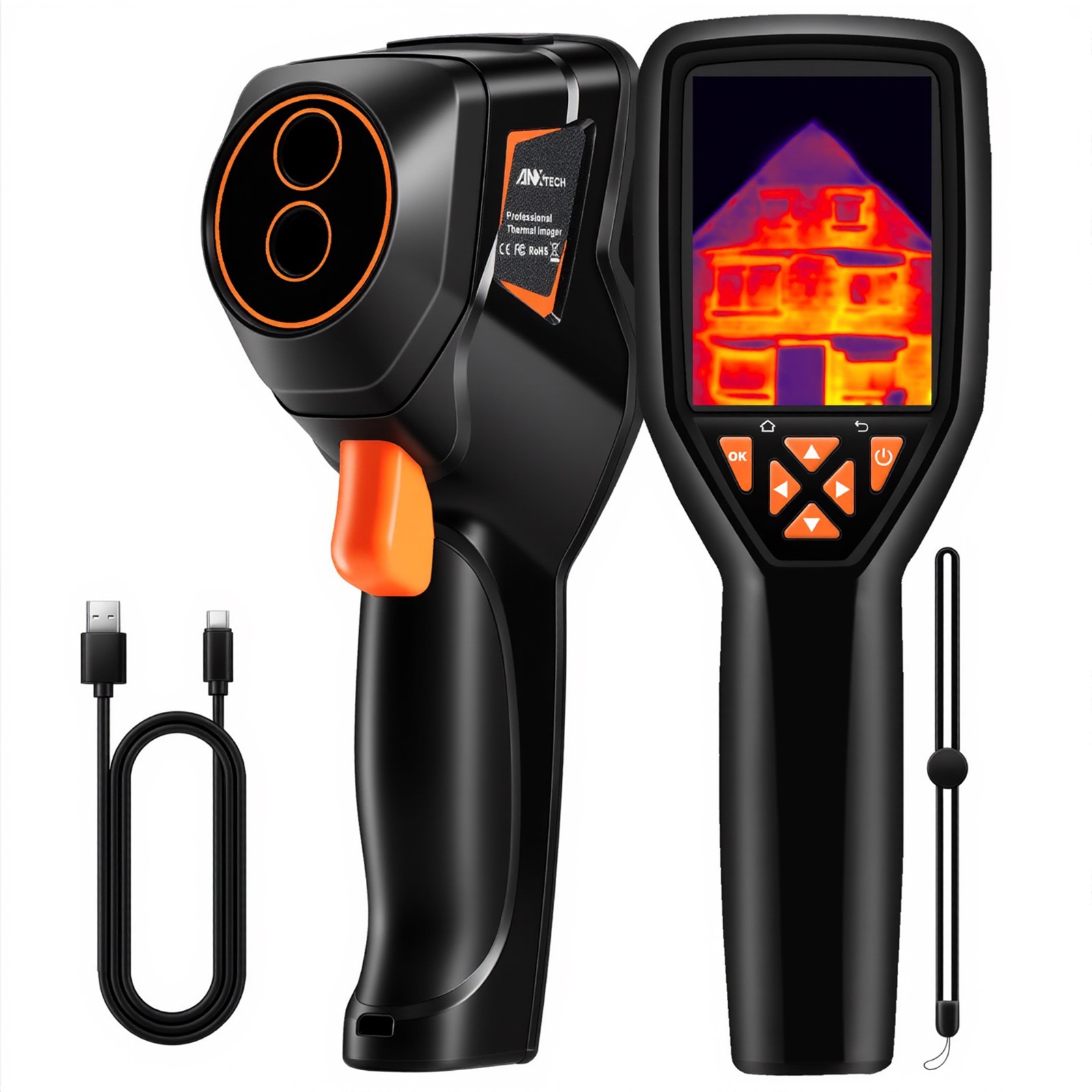 ANXTECH Infrared Thermal Imaging Camera Thermal Imager TISR Resolution 320×240