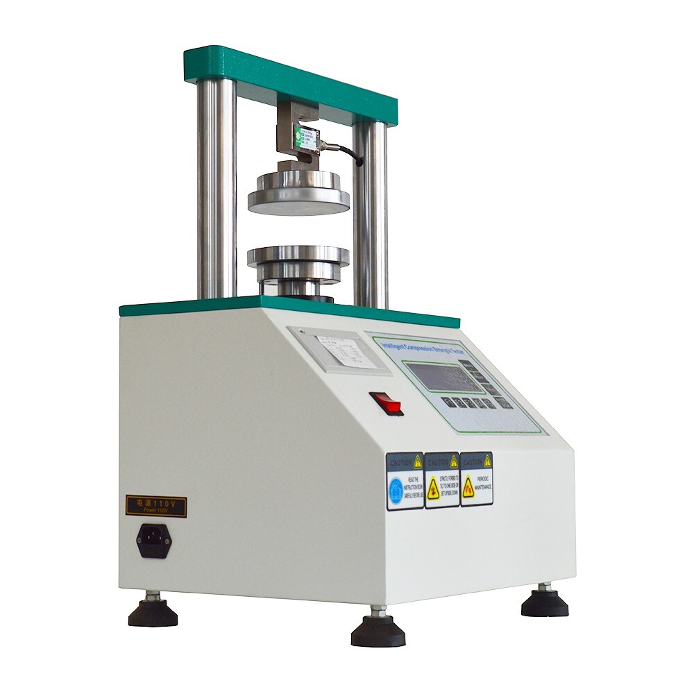Paper Compression Strength Tester Cardboard Breaking Strength Testing Machine