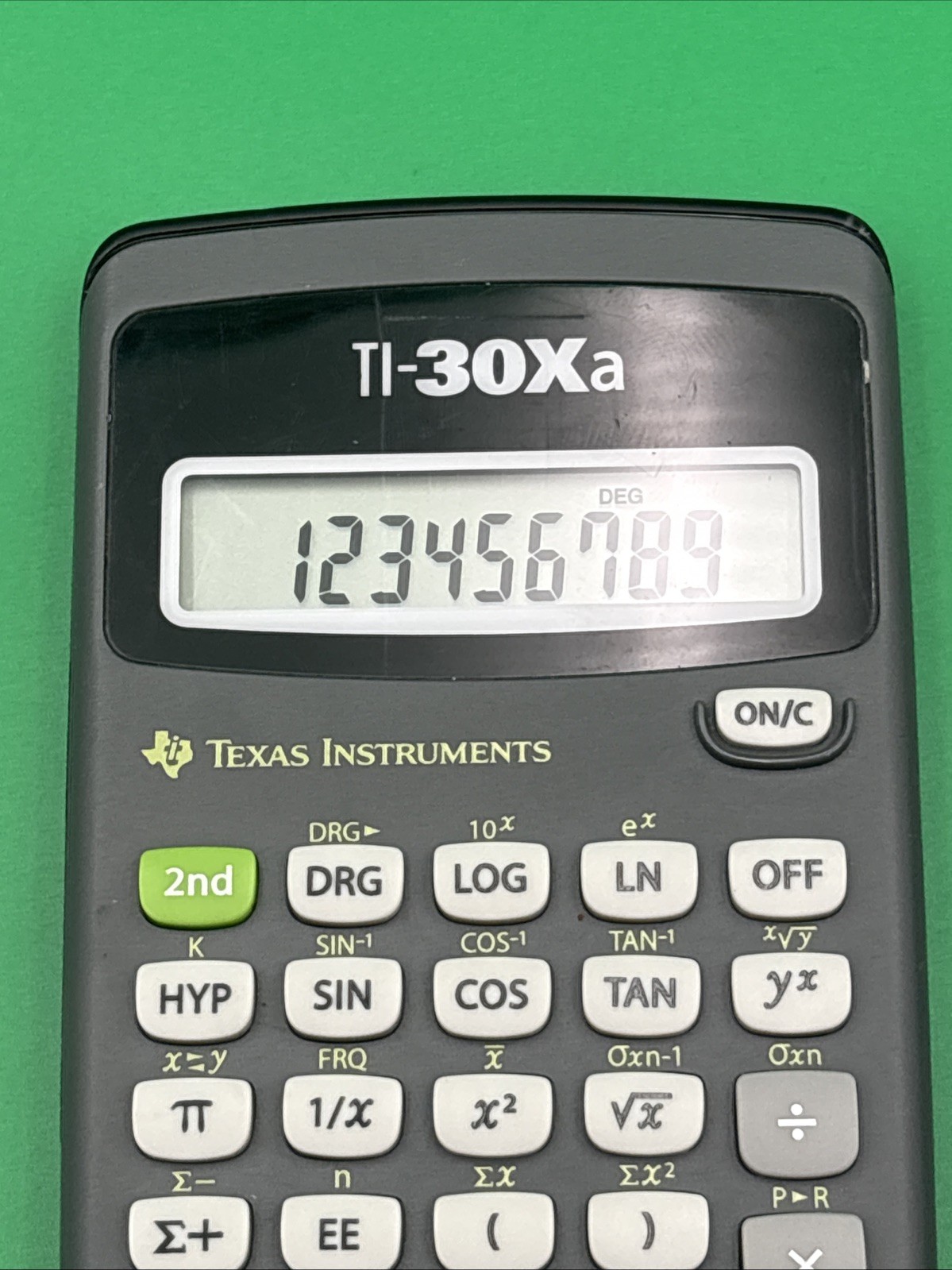 Texas Instruments Scientific Calculator TI-30Xa. Tested.
