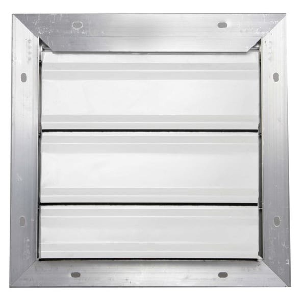 Dayton 3C308 24 In 27″H-W 5.75″L Aluminum Backdraft Damper, 24-1/2 In X 24-1/2