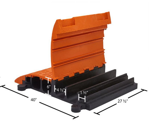 Cable Protector Ramp – 40″ x 27-1/2″ x 7-1/4″