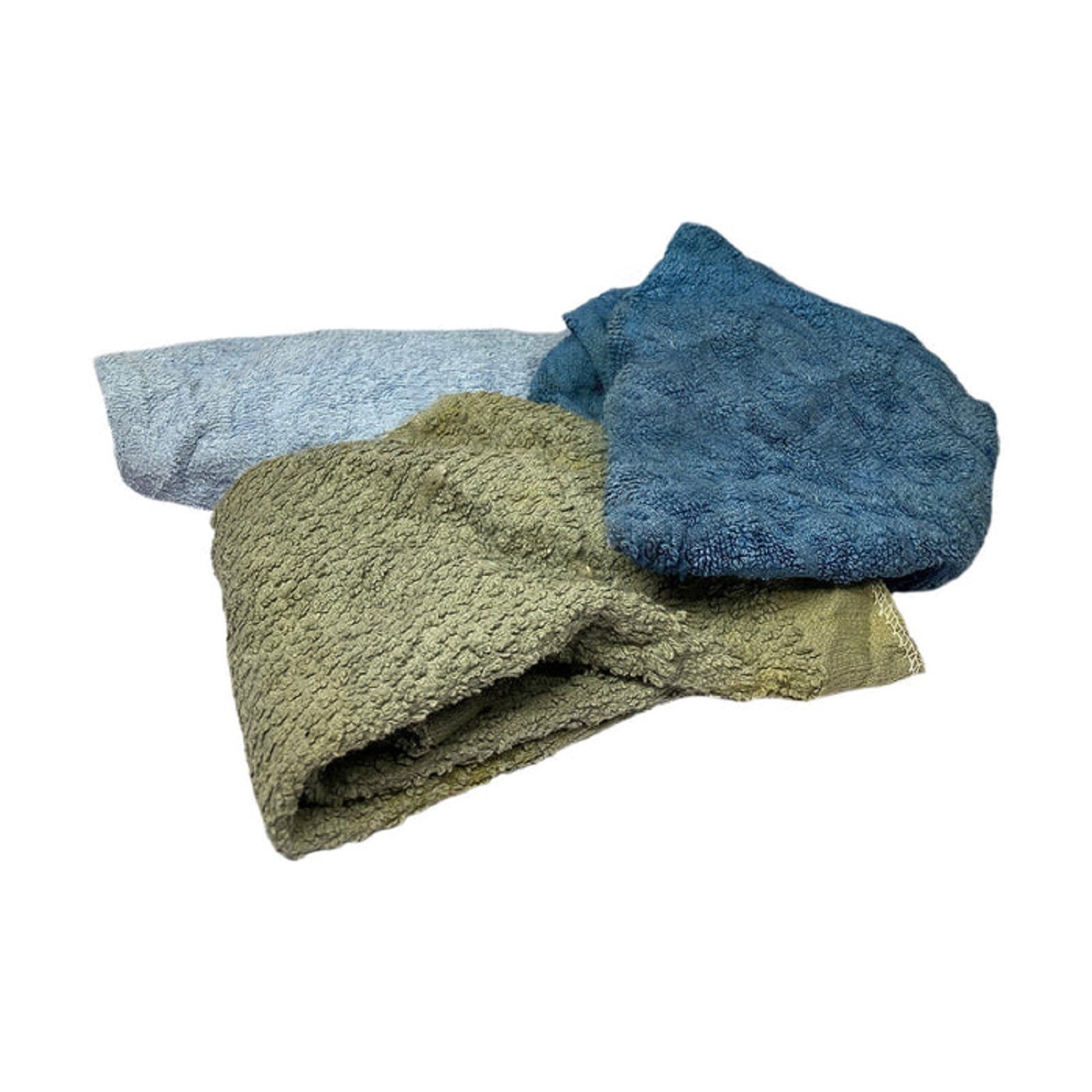 Color Terry Towel 100% Cotton Cleaning Rags – 5 lbs. Box – Multipurpose Cleaning