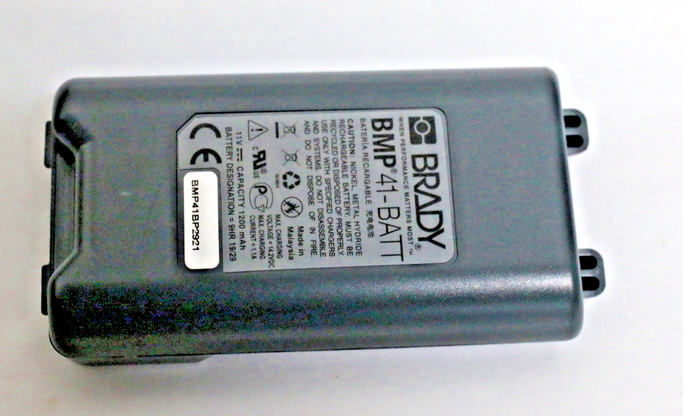 Brady BMP41 Portable Label Printer With Rechargeable Battery