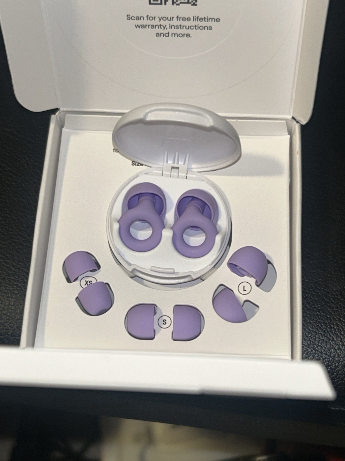 Loop Quiet 2 Earplugs for Noise Reduction Violet
