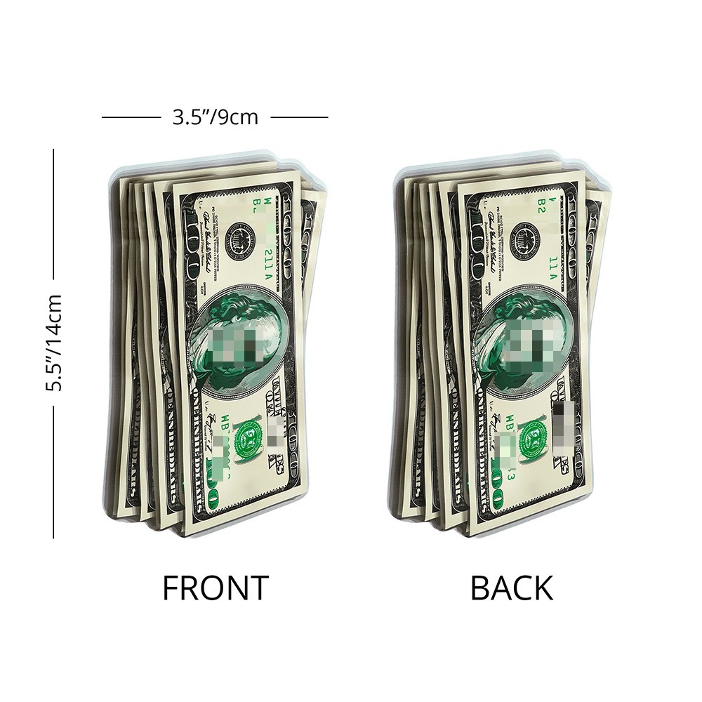 3.5g Resealable Food Storage Mylar Bags Smell Proof Zip Seal Candy Bags 100pcs