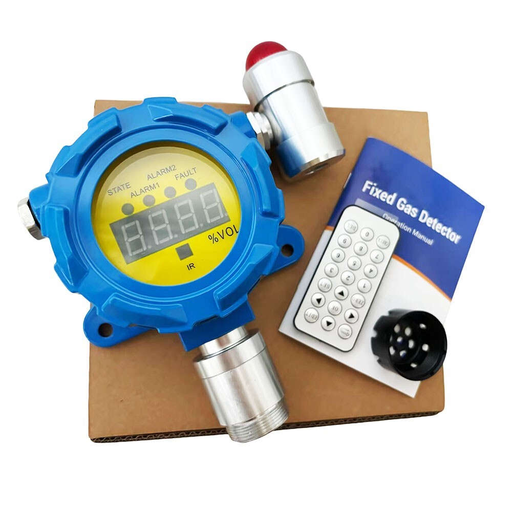 Fixed Carbon Dioxide Gas Detector Response Time ≤30s Continuous Operation