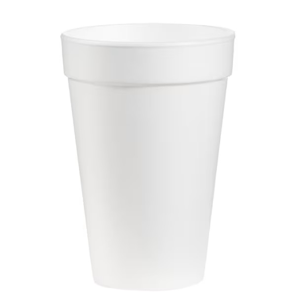 Dart 16J16 16 Oz. Foam Cup – 1000 / CS