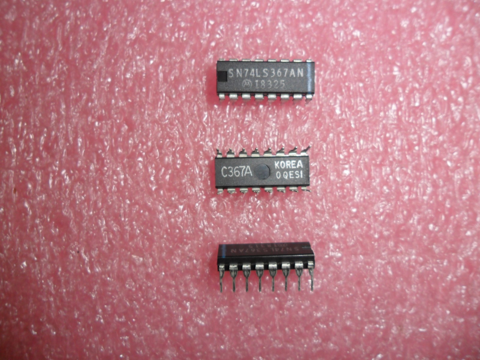 SN74LS367AN HEX BUS DRIVER WITH 3 STATE OUTPUT 16 PIN DIP (LOT OF 25)