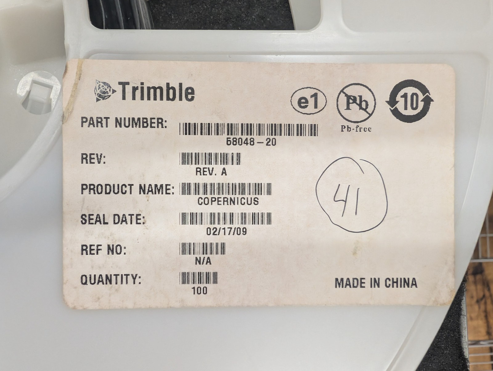 New, Trimble, 58048-20, 12-CHANNEL COPERNICUS GPS RECEIVER MODULE