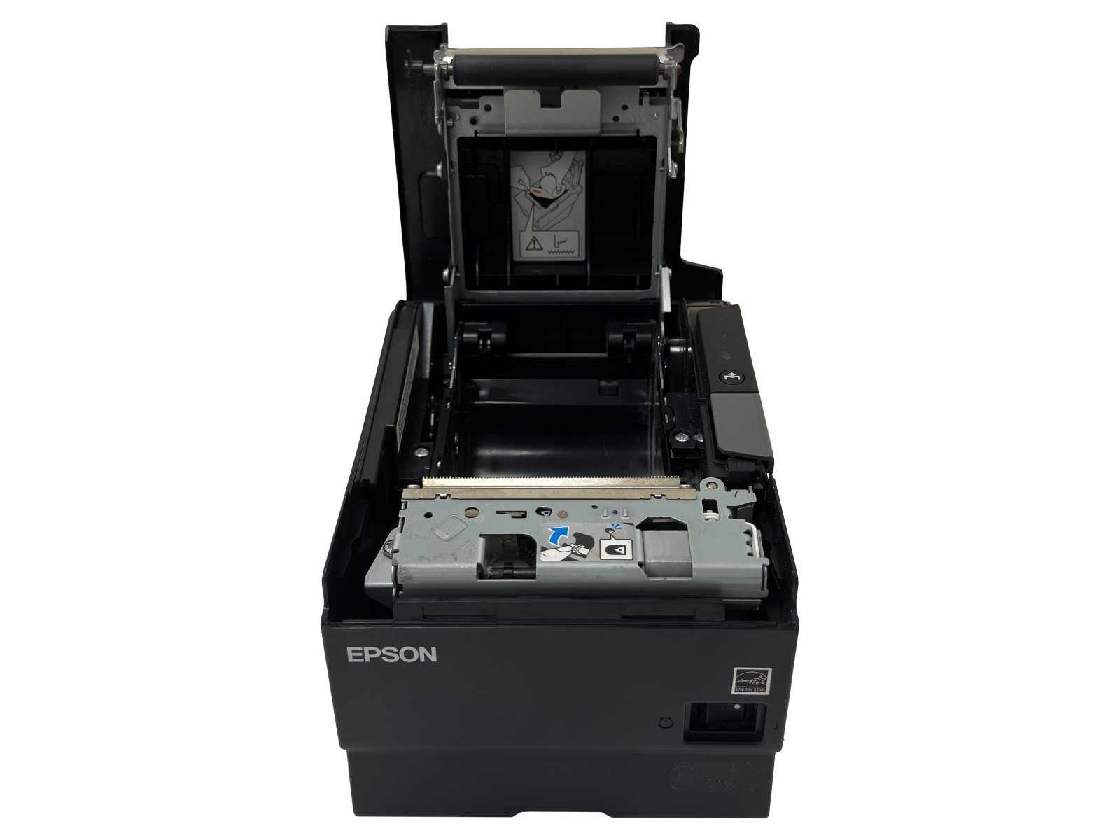 Lot of 200 – AsIs Epson TM-T88VI Portable Printer No Front Top Lid Bad Printhead
