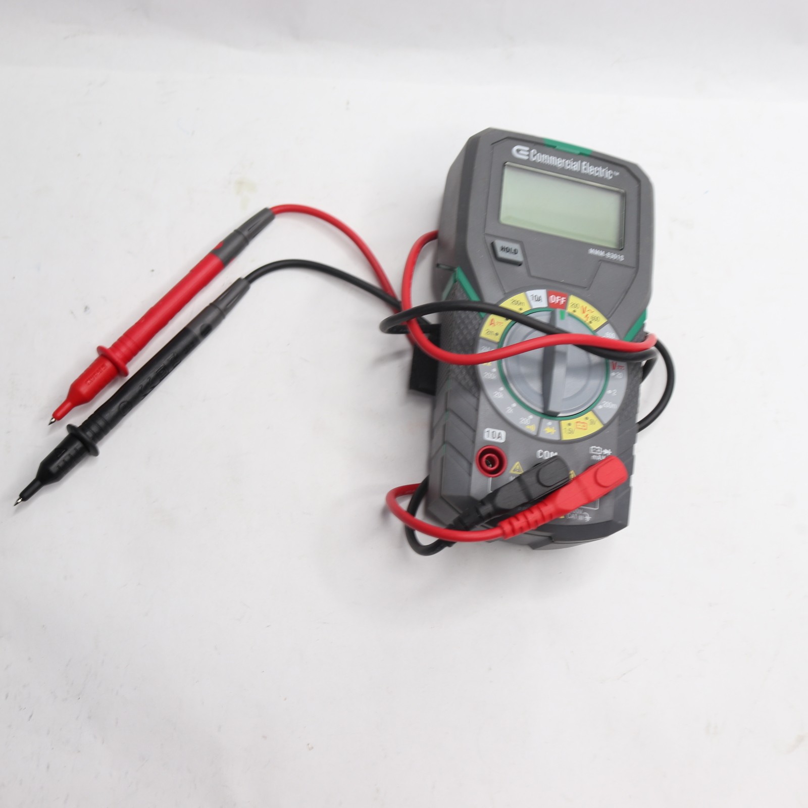 Commercial Electric CE Manual Range Digital Multimeter MMM-8301S