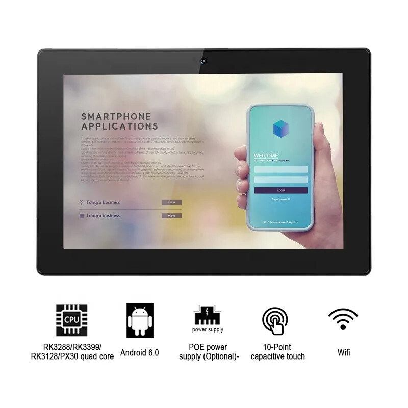 High-quality YC-102P 10» Wall Mount Android POE Tablet Advertising Display