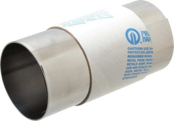 Shim Stock: 0.004” Thick, 100” Long, 6″ Wide, 1010 Low Carbon Steel