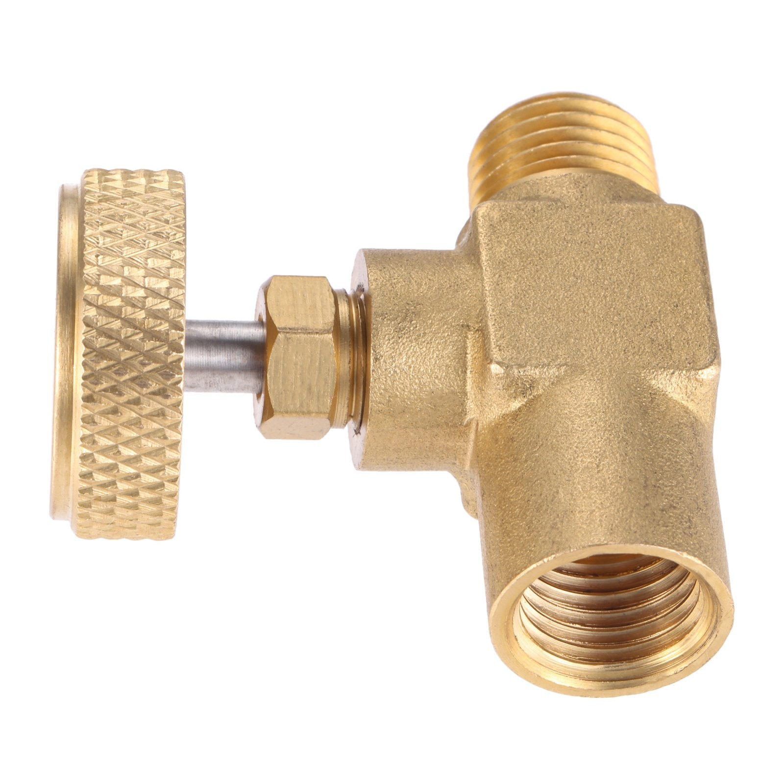 1/4″Female NPT 1/4″ Male NPT Needle Valve for High Pressure Propane Gas Butane