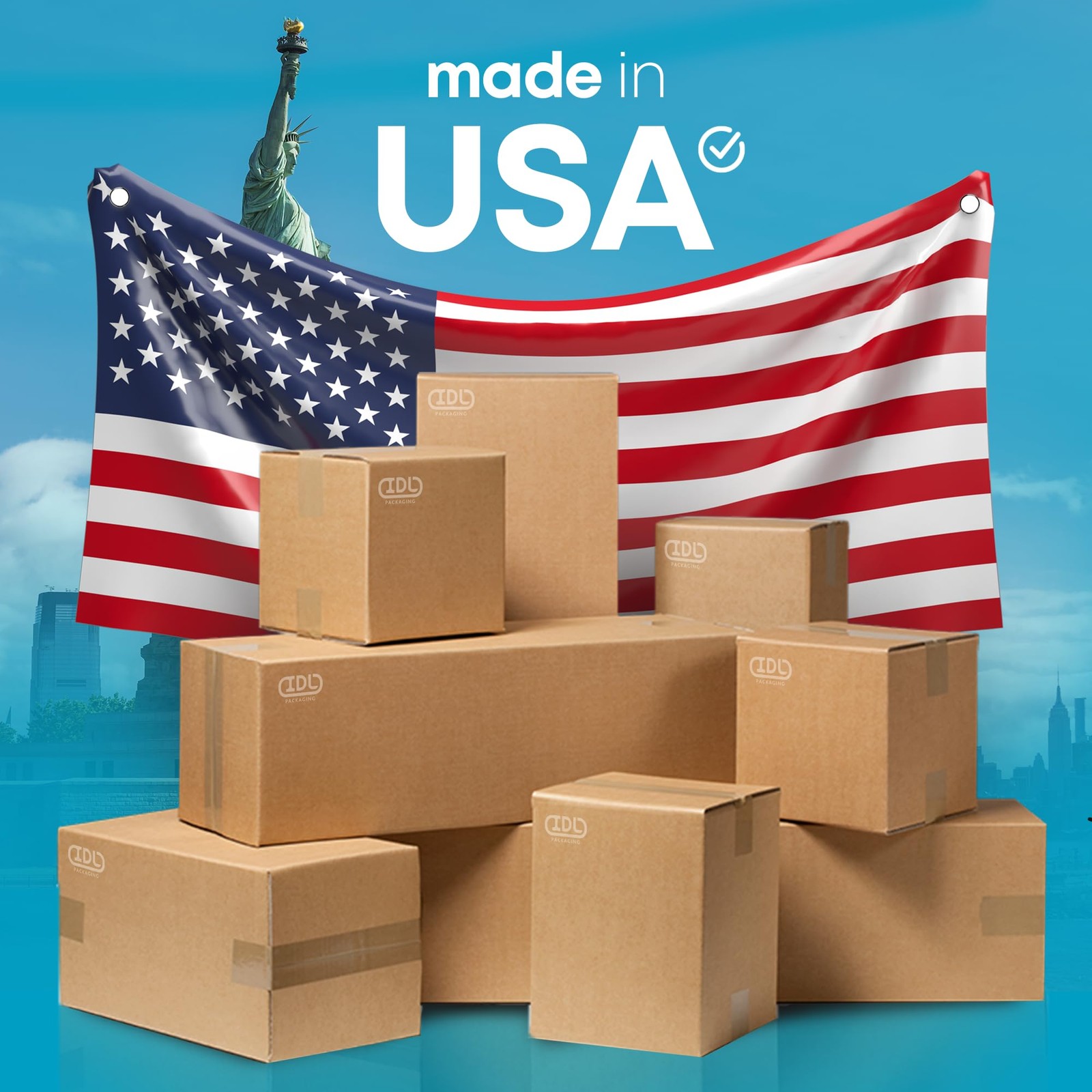 Small Moving & Shipping Boxes 8 x 6 x 3 inches (5-Pack) – Extra Strength 200 …