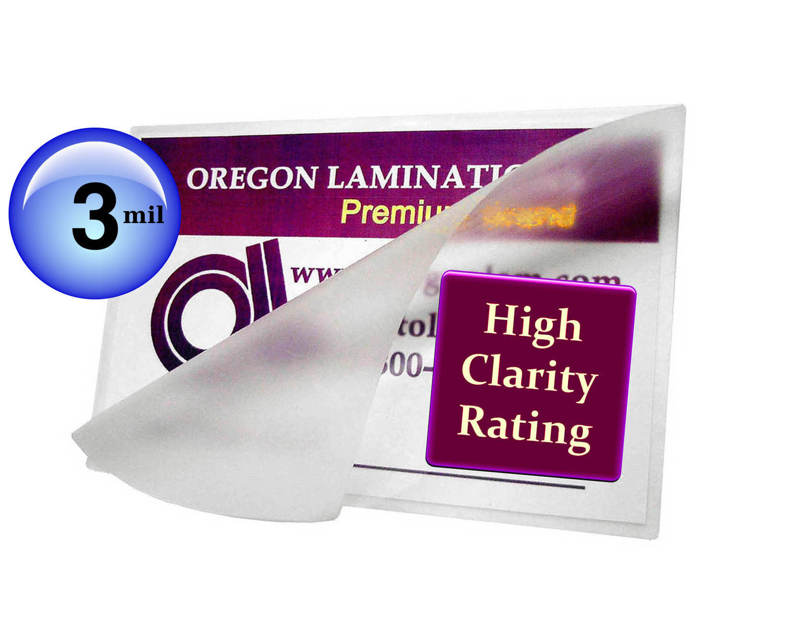 200/pack 3 Mil 12×18 Large Menu Hot Laminating Pouches 12 x 18 Clear for 11×17’s
