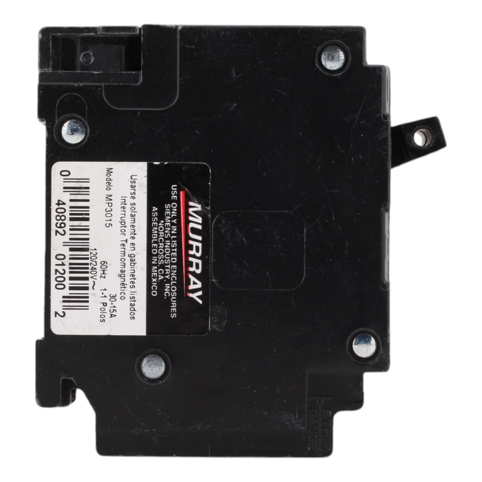 NEW Murray MP3015 30/15A 120V 2-Pole Duplex Circuit Breaker Thermal Magnetic