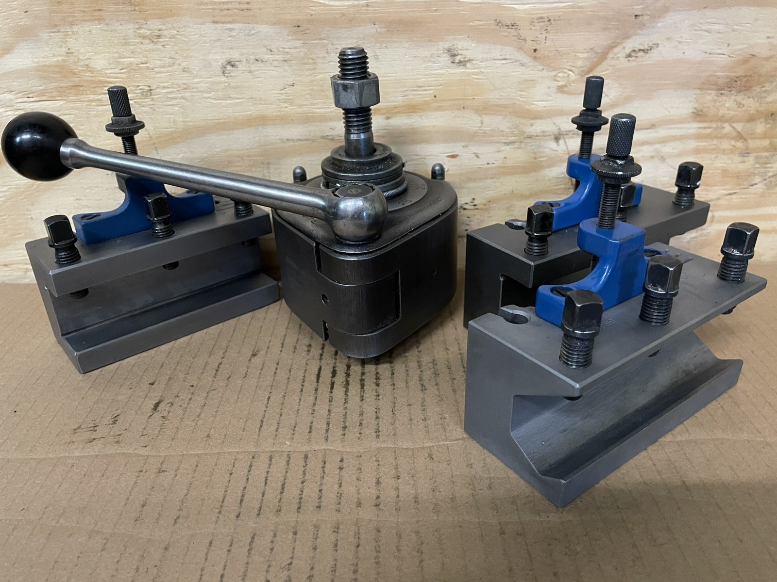 ENCO E3 TYPE B MULTIFIX QUICK CHANGE TOOL POST w/3 HOLDERS Made in Switzerland
