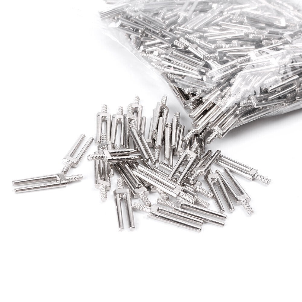 Dental Master Twin Double II Pins & Plastic Sleeves Dental Lab 500 Sets