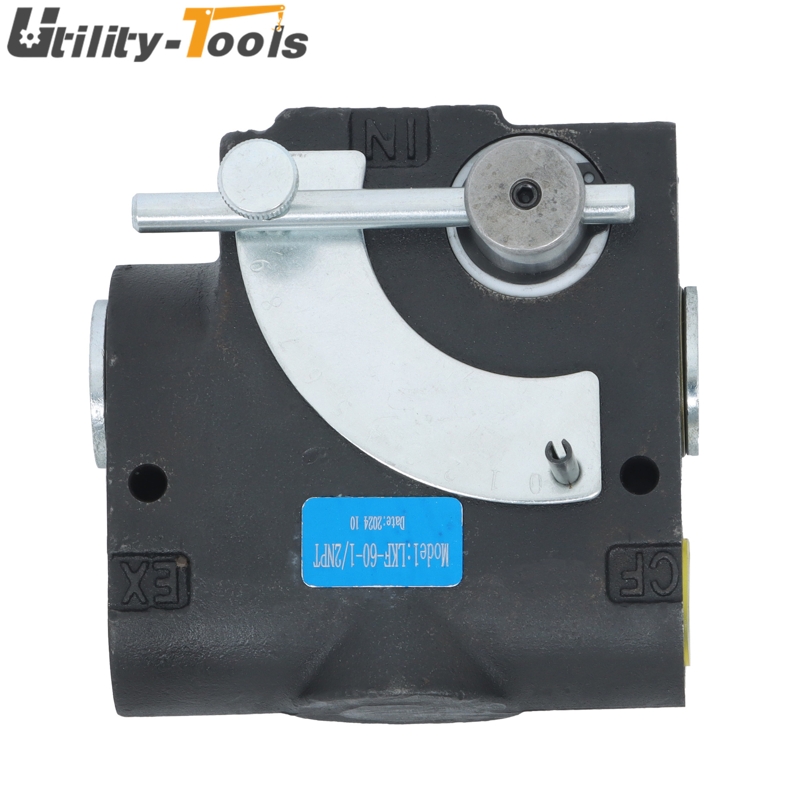 FC51 Side-Port Hydraulic Adjustable Variable Flow Control Valve 1/2”NPT 0-30GPM