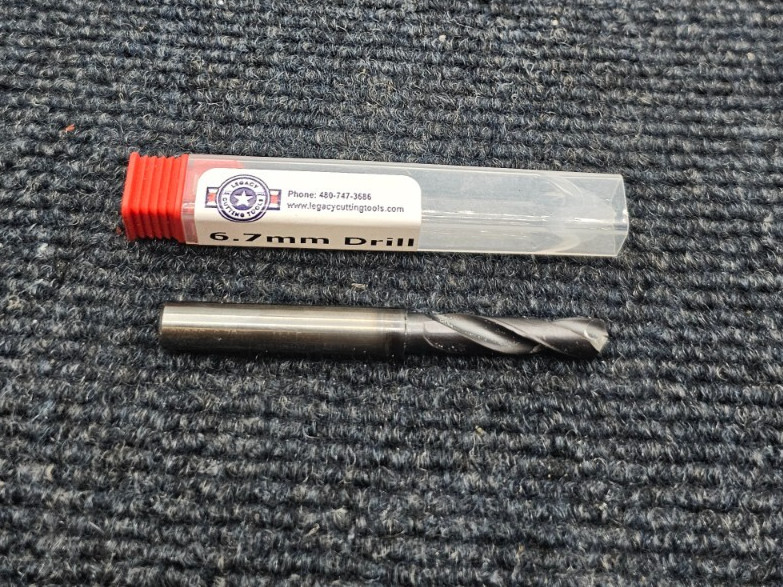 (QTY 1) M.A. Ford 2XDSS2638A: Twister Xd 3X Solid Carbide Drill, 6.70Mm