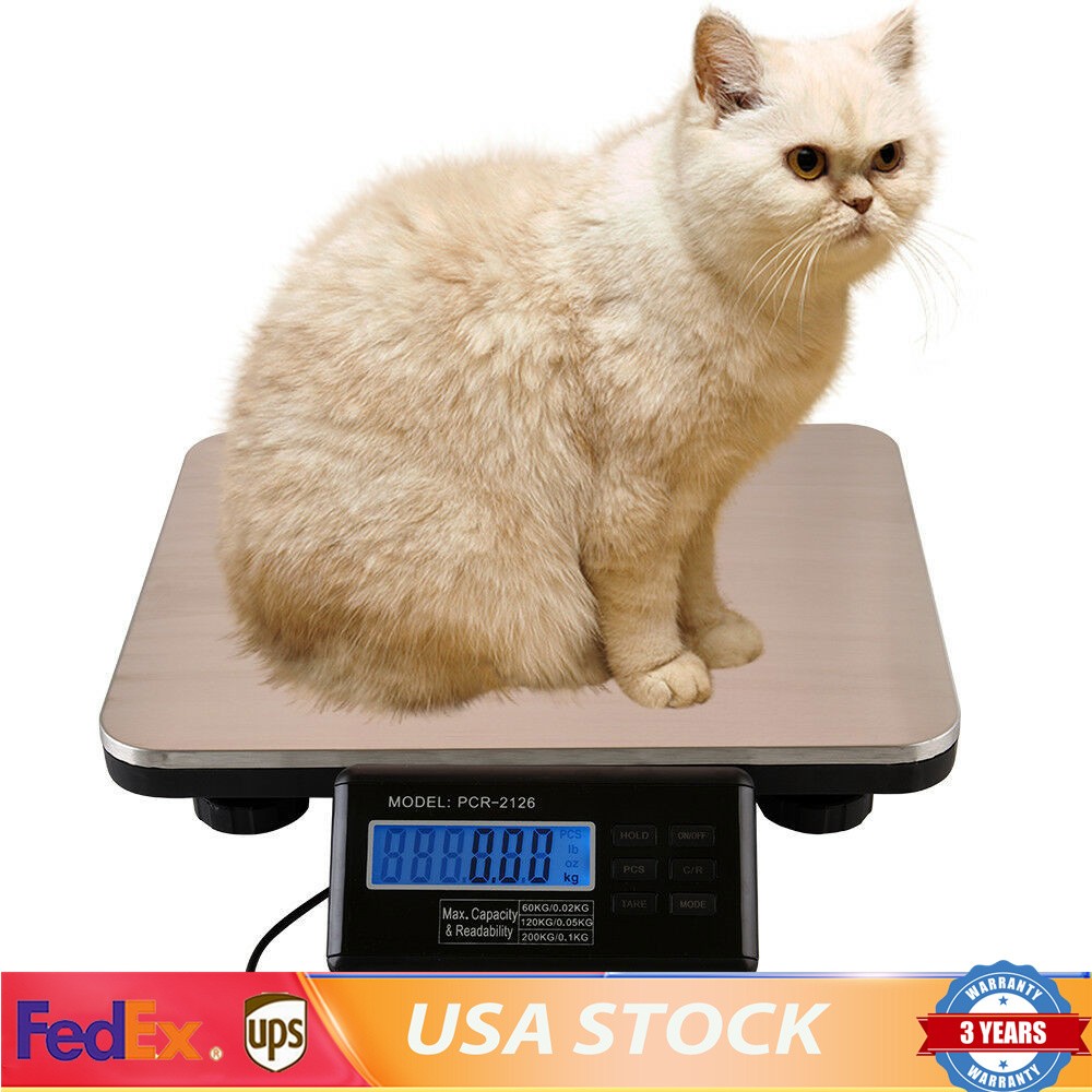 660LB Heavy Duty Digital Industry Shipping Postal Platform Scale Weight 300kg