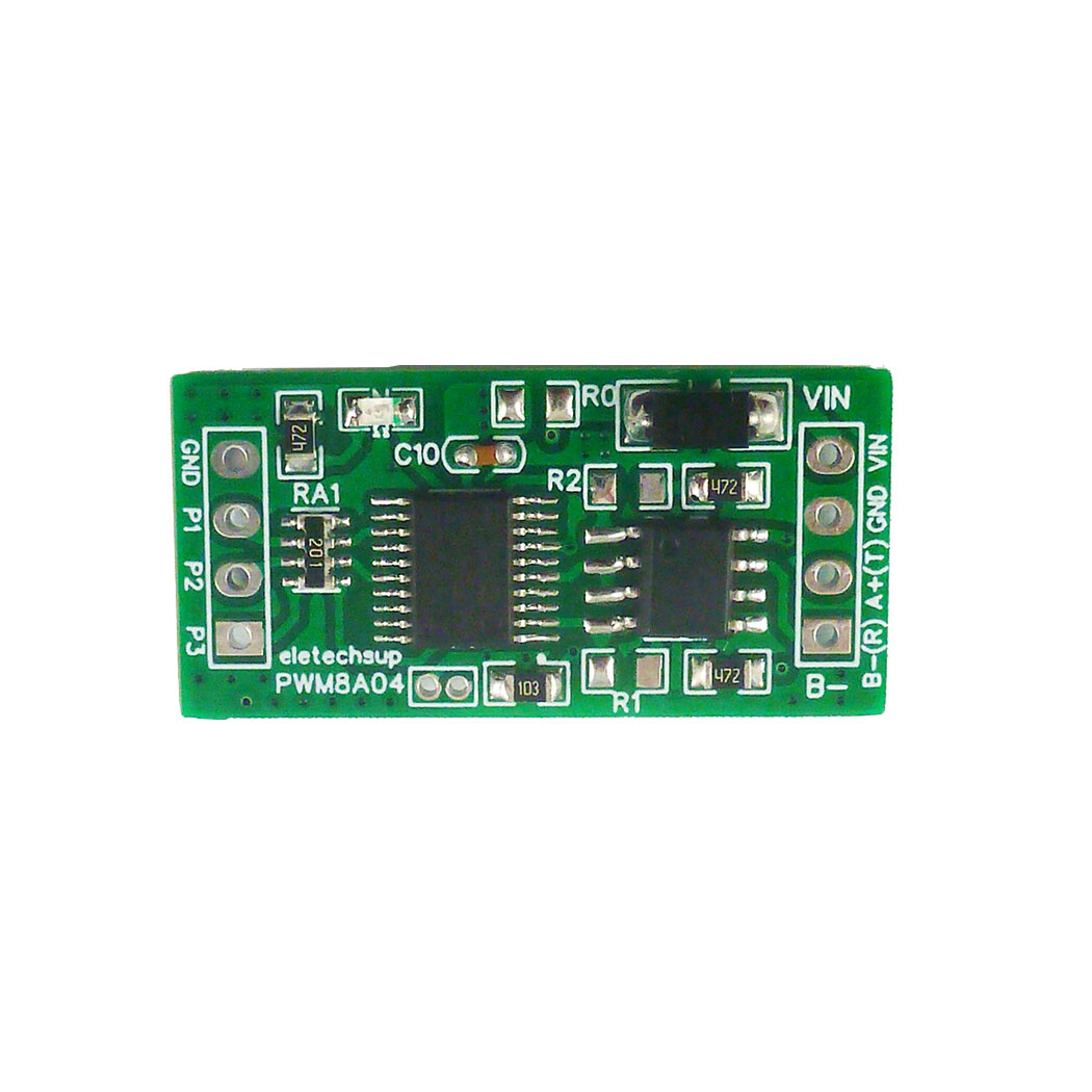 3 Ch RS485 PWM Square Wave Pulse signal Generator UART RS232 RS485 Bus Modbus