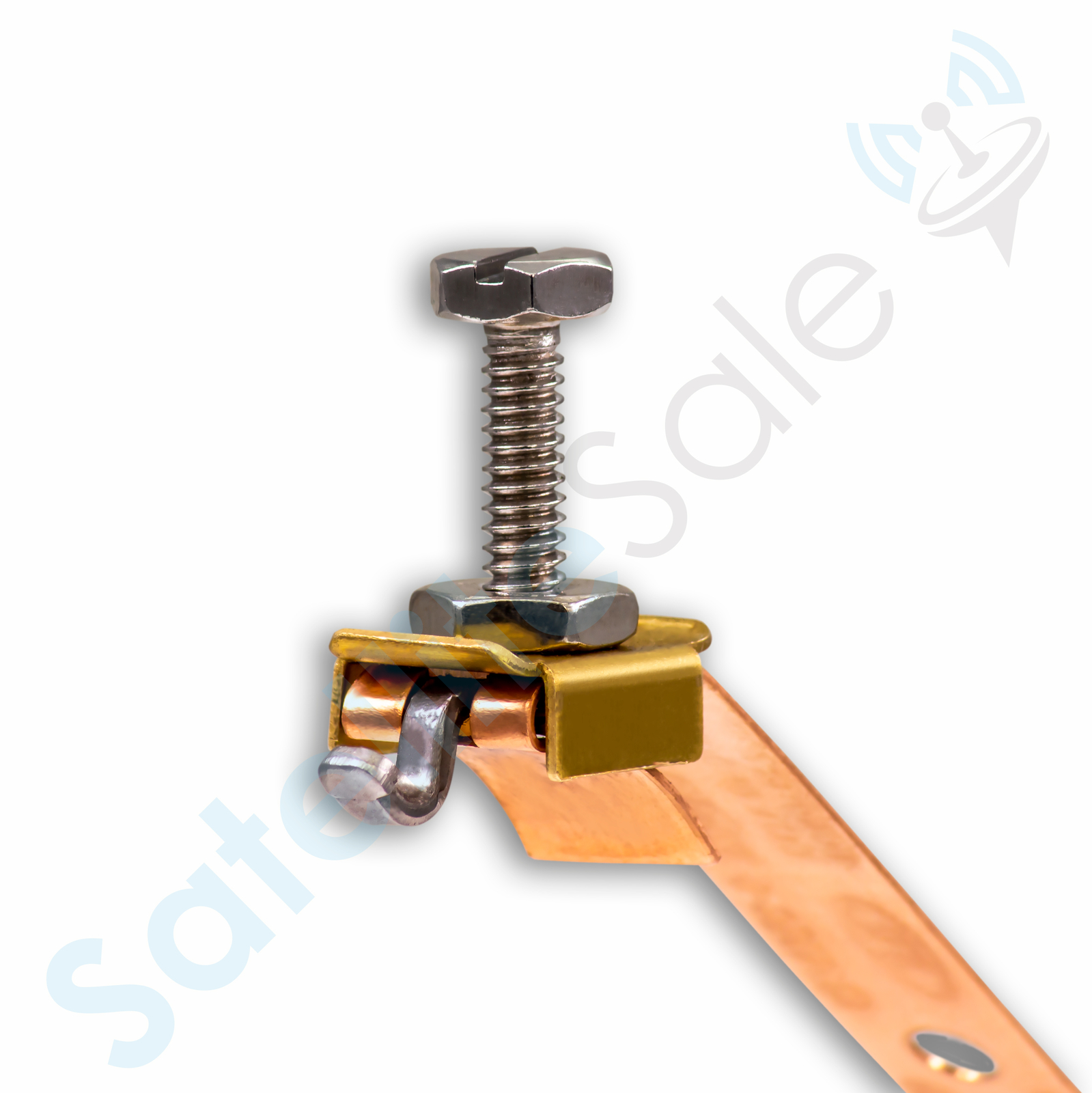 SatelliteSale Copper Coated Steel Ground-Strap