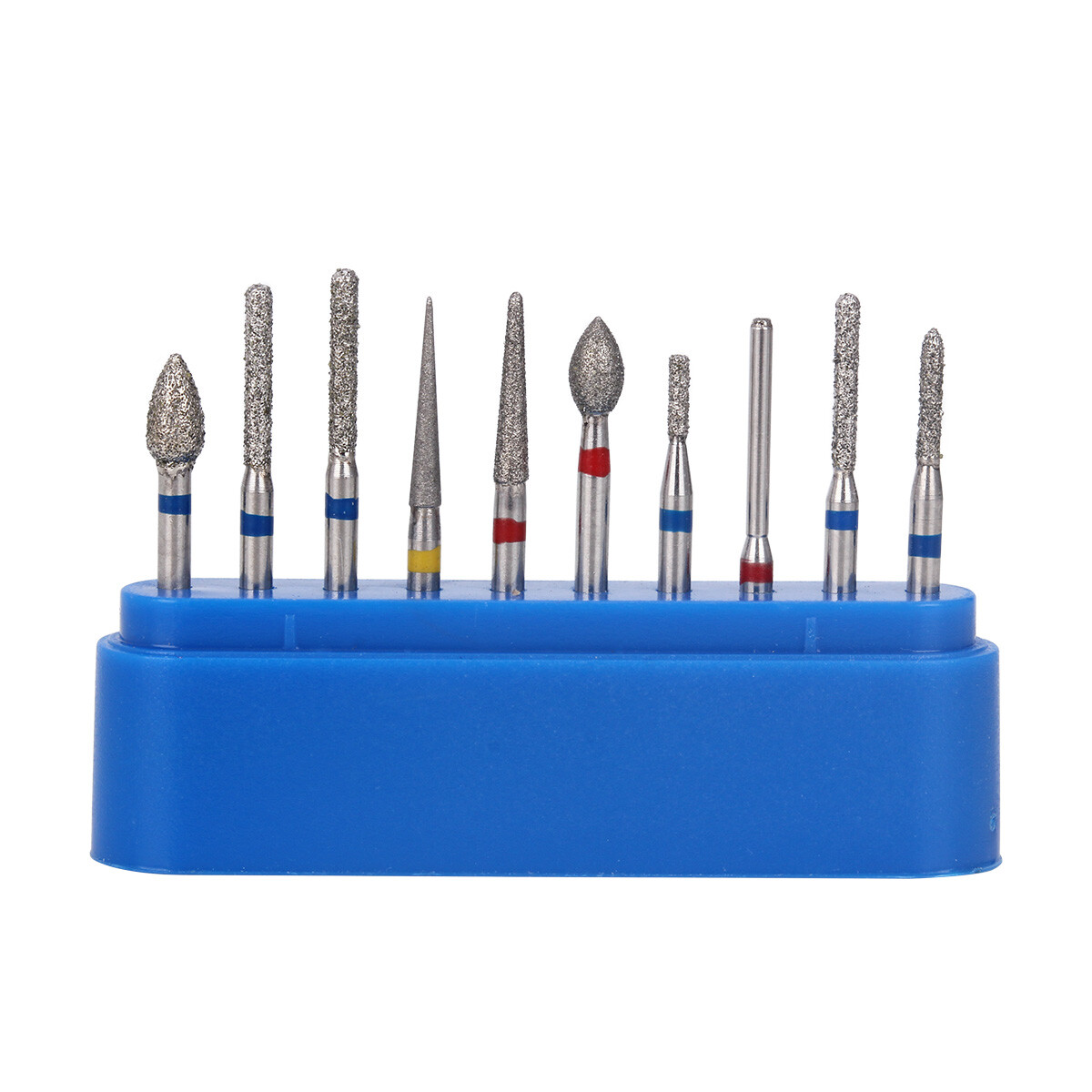 AZDENT Dental Air Turbine Crown Preparation Diamond Burs Anterior Teeth Drills