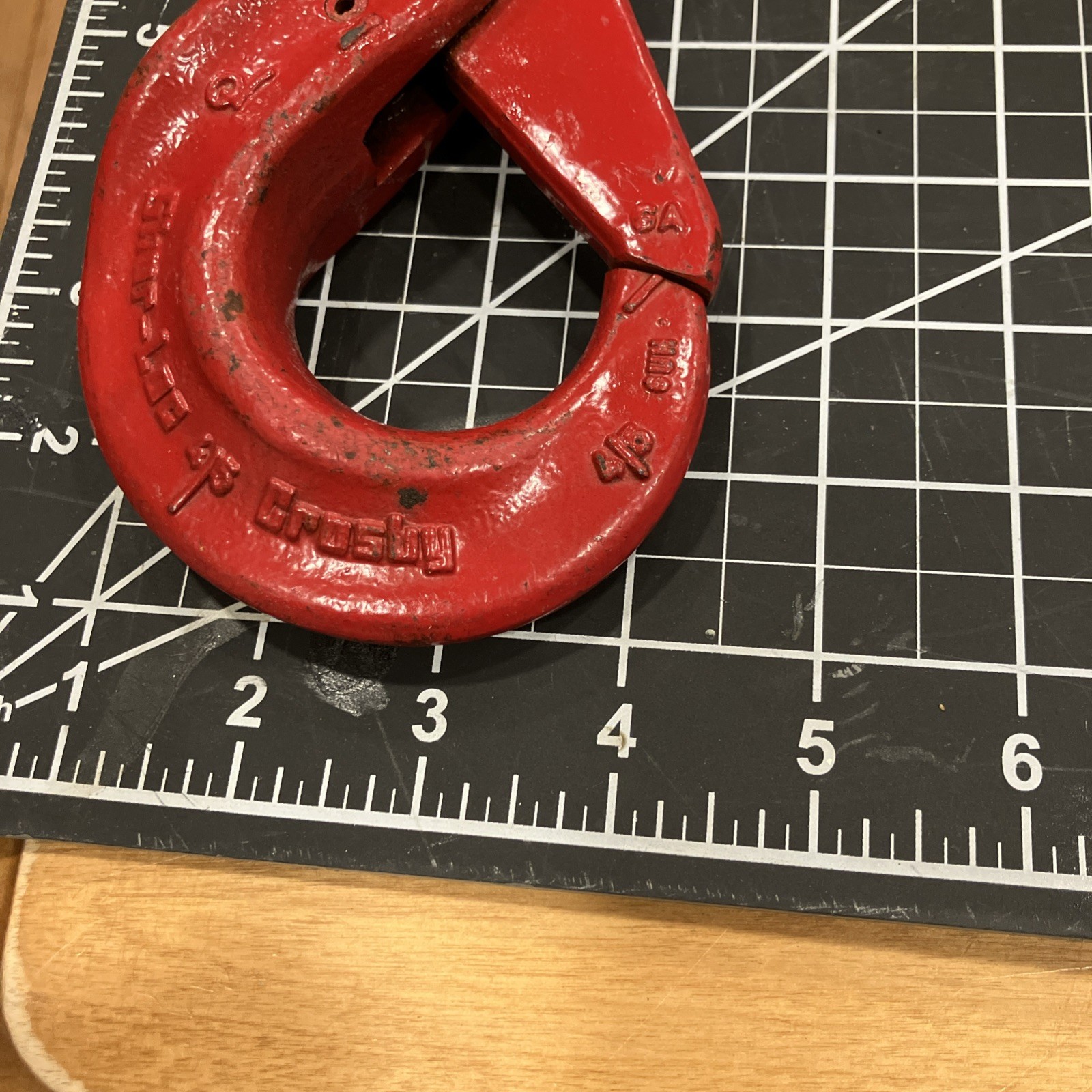 GRADE 100 CROSBY SHUR-LOC S-13326 SWIVEL HOOK 8,000LB TEST 3,200LB WORKING LOAD