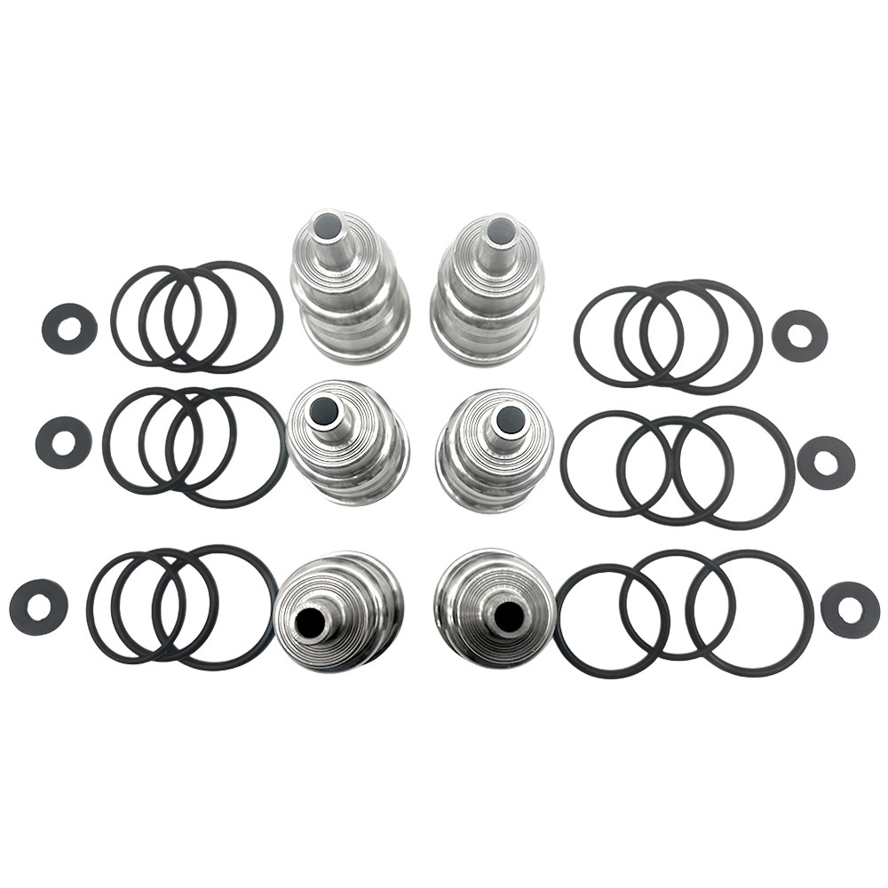 21515329 21401136 For Volvo D13 D11 D16 6PCS Fuel Injector Sleeve Cup Set