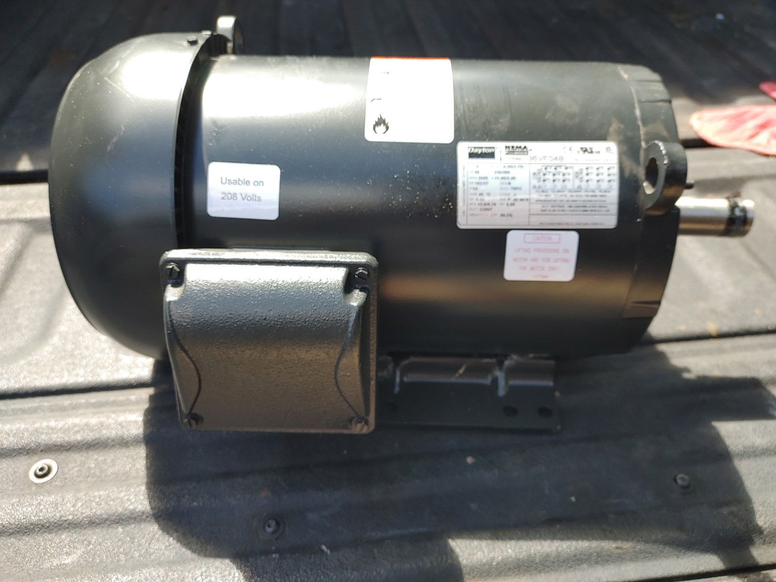 Dayton 36VF04B TEFC General Purpose Motor