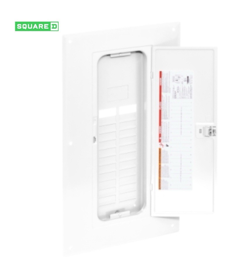 HOMC24UCW White Load Center covers – SQUARE D