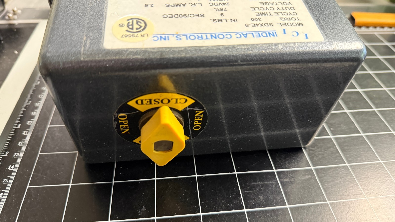 ICI INDELAC CONTROLS INC MODEL SDX4E-9 TORQUE 300 IN-LBS