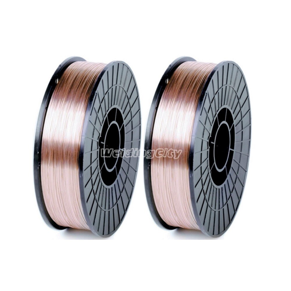 WeldingCity® 2-pk 11-lb ER70S-6 MIG Welding Wire .030″ (0.8mm) Fast Ship 2 Rolls