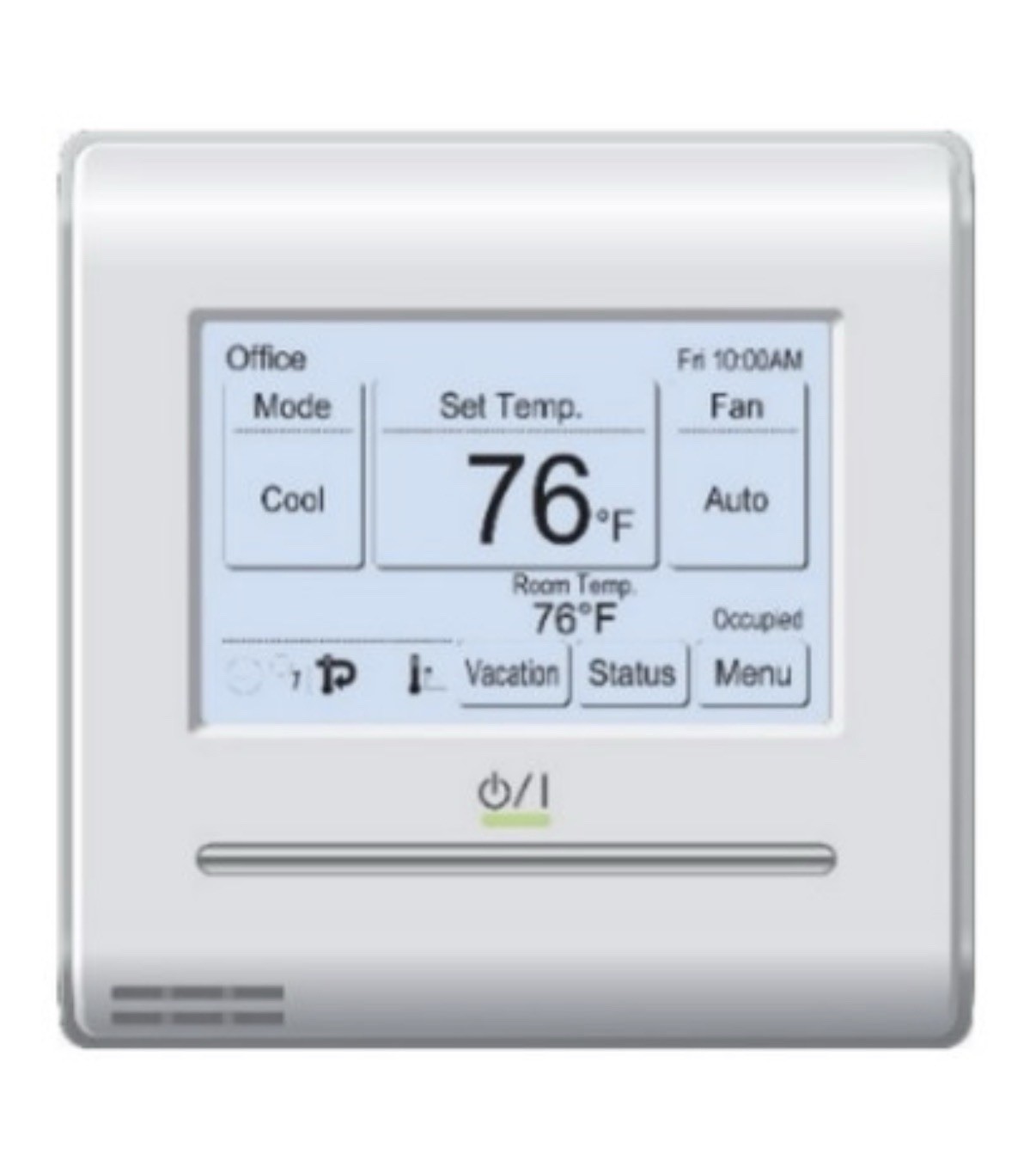 Fujitsu UTY-RNRUZ5 Wired Remote Thermostat, Programmable Touch, Wall Mount