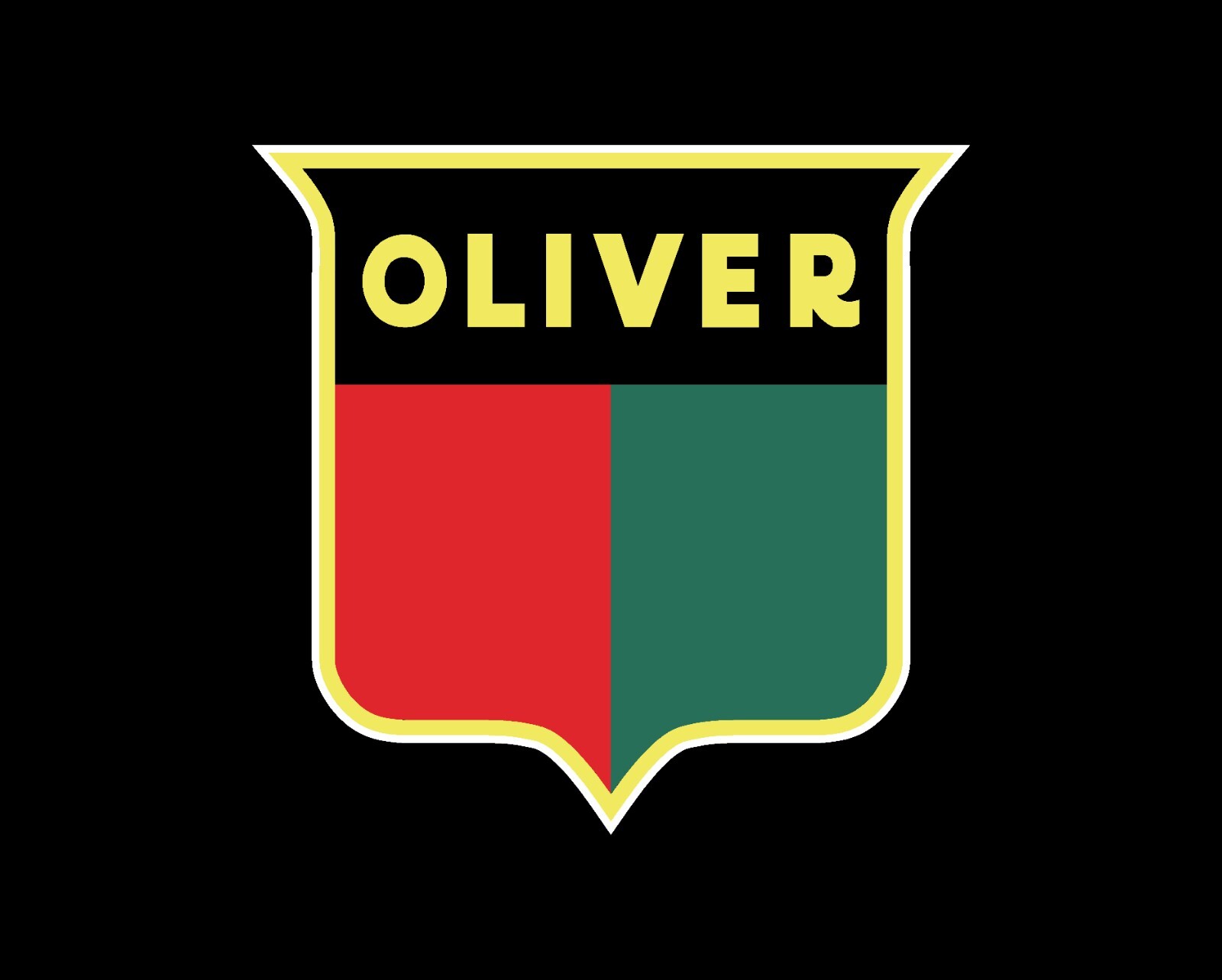 Oliver Tractor Vintage Logo Emblem Recreated Sticker Decal