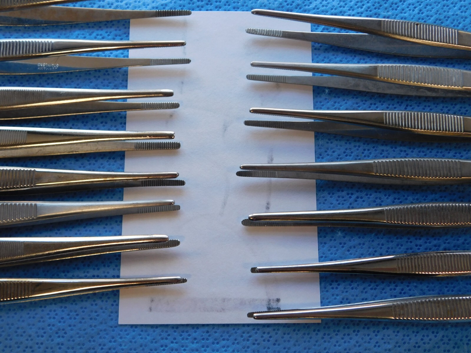 D5822 V. Mueller Miltex AMCO Surgical Forceps Lot of 15 Approx 14.5cm