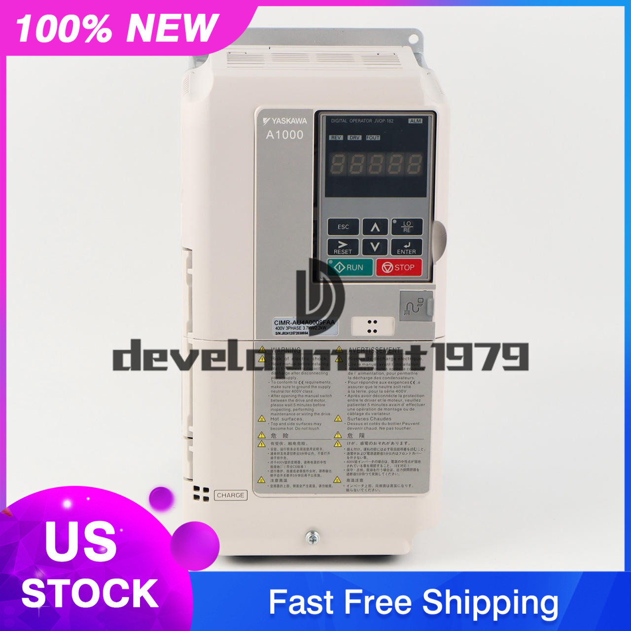 1PC NEW YASKAWA A1000 AC Drive CIMR-AU4A0009FAA Frequency converter