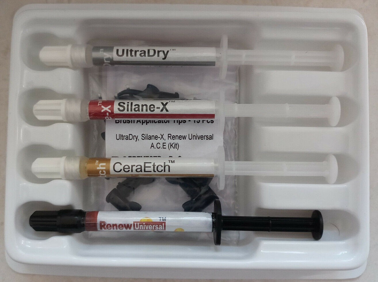 Prevest DenPro Porcelain Ceramic Metal Zirconia Repair Ace Kit 100% Genuine