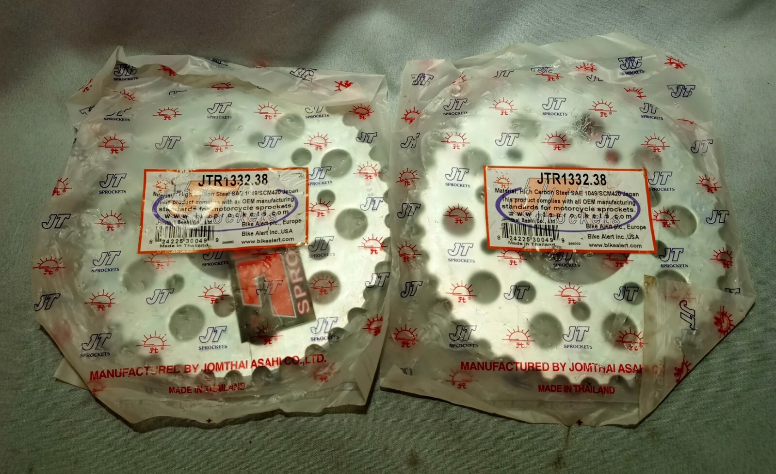 Lot Of 2 JTR1332.38 High Carbon Steel