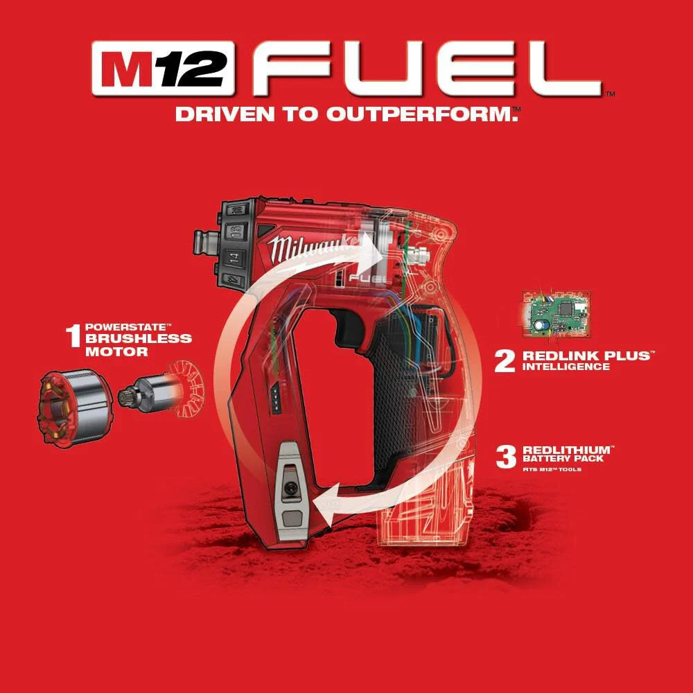 Milwaukee M12 Fuel Installation Drill/driver (Bare Tool)