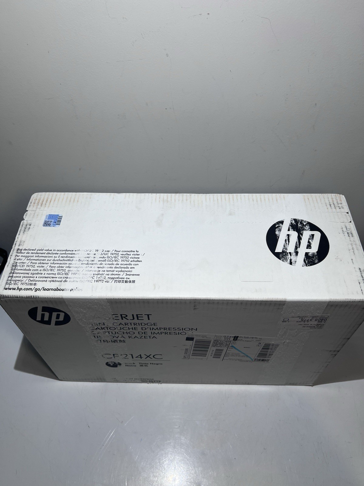 Genuine Hewlett Packard CF214XC Black Toner Cartridge New Sealed Stock
