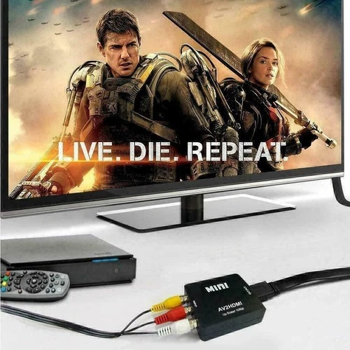 RCA AV to HDMI HD Converter Composite CVBS Video Adapter For TV/PC/DVD/PS3/ STB
