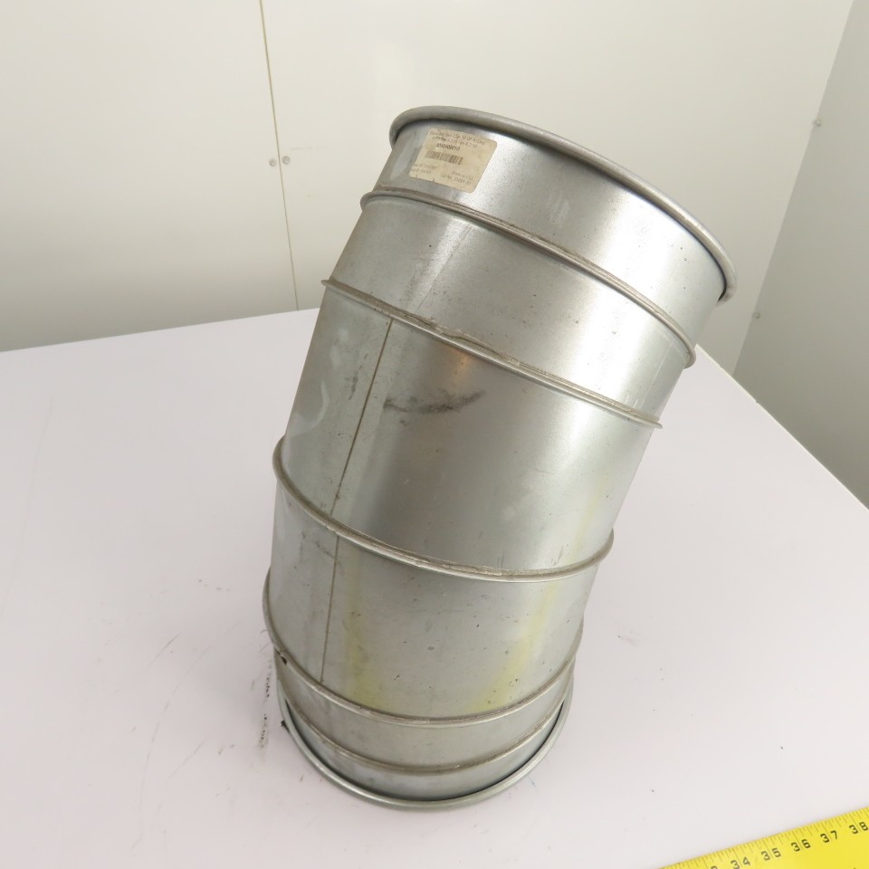 Nordfab 8040400010 10″ QF 45° Galvanized Steel Segmented Duct Elbow 22ga