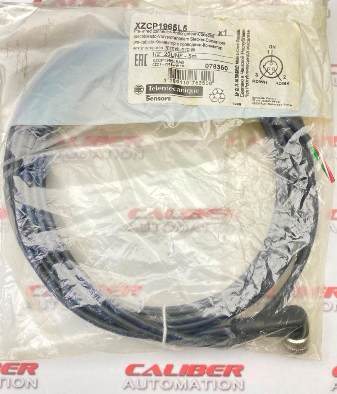 TELEMECANIQUE XZCP1965L5 Pre-Wired Connector (NEW)