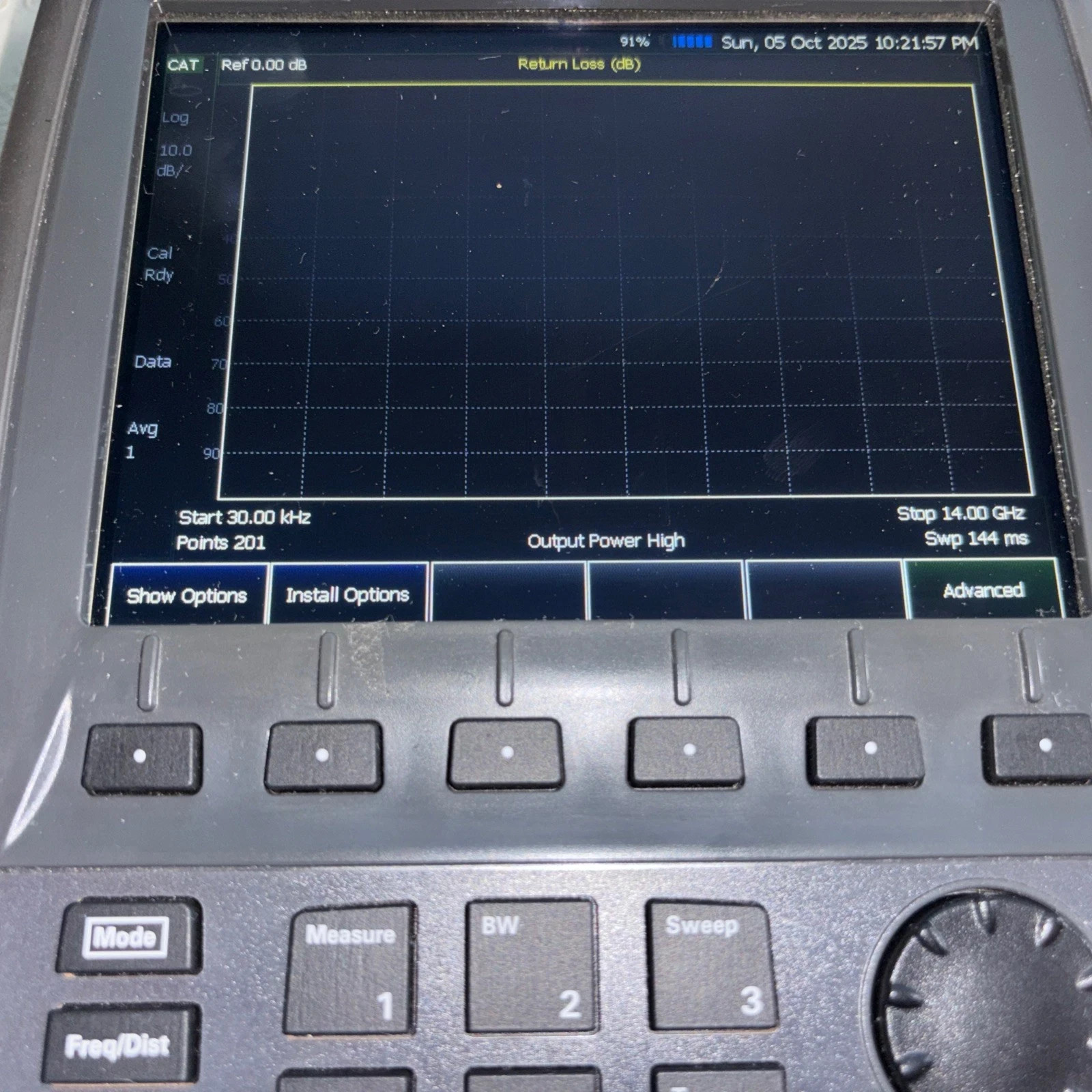 Keysight N9916A FieldFox 14GHz Handheld Microwave Analyzer（With Calibrated）