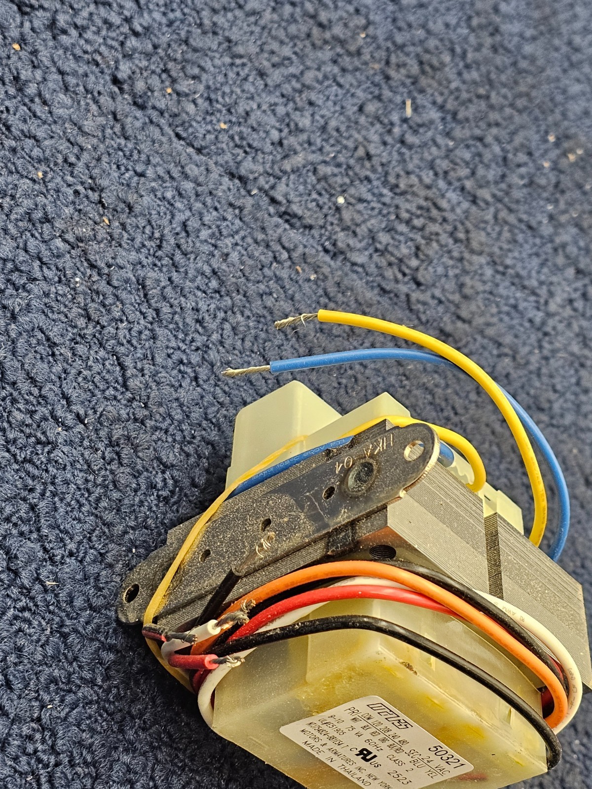 Mars 50321: 75VA Control Transformer NEMA Class II Construction – Foot Mount