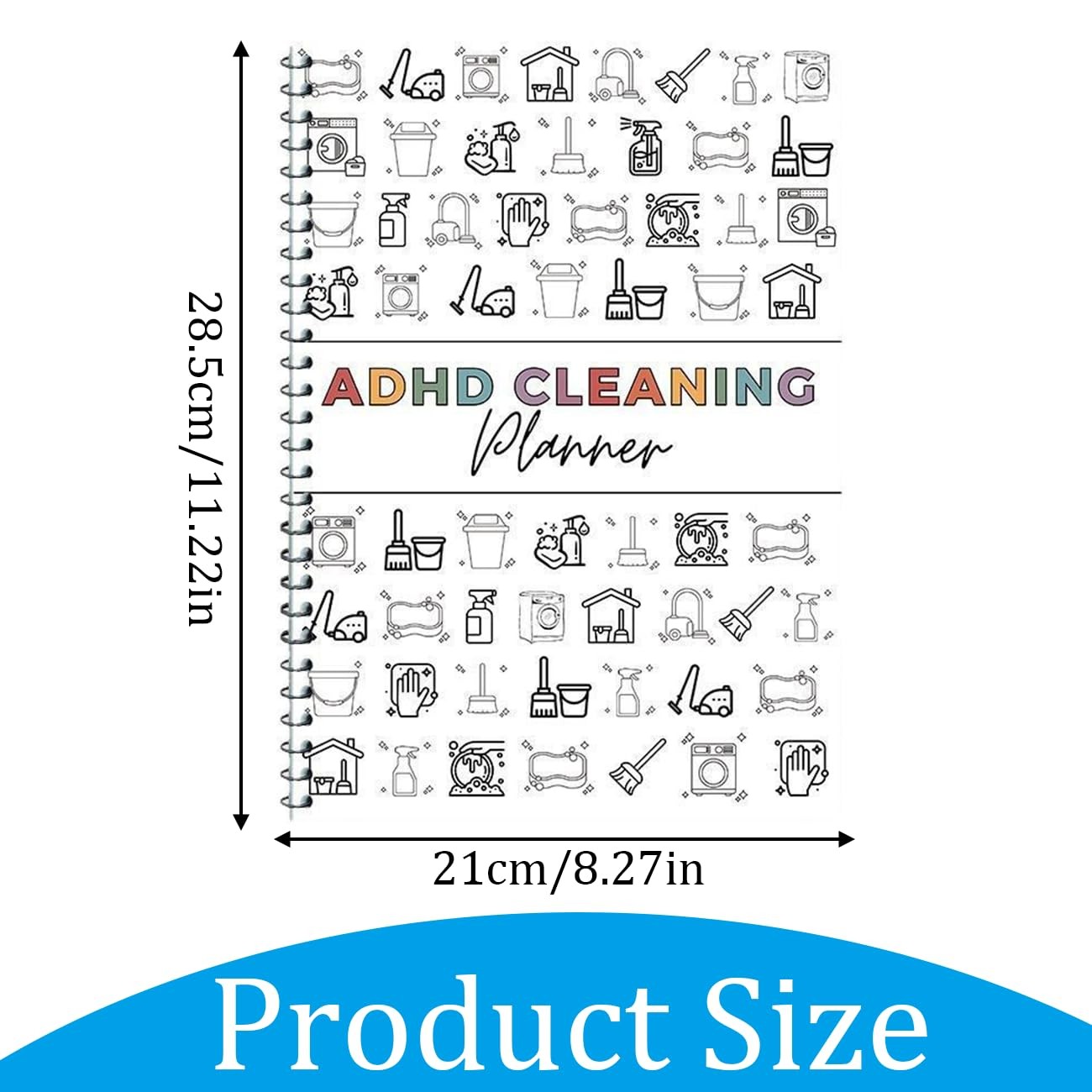 Adhd Cleaning Planner, Editable Adhd Cleaning and Organizing Planner DIY